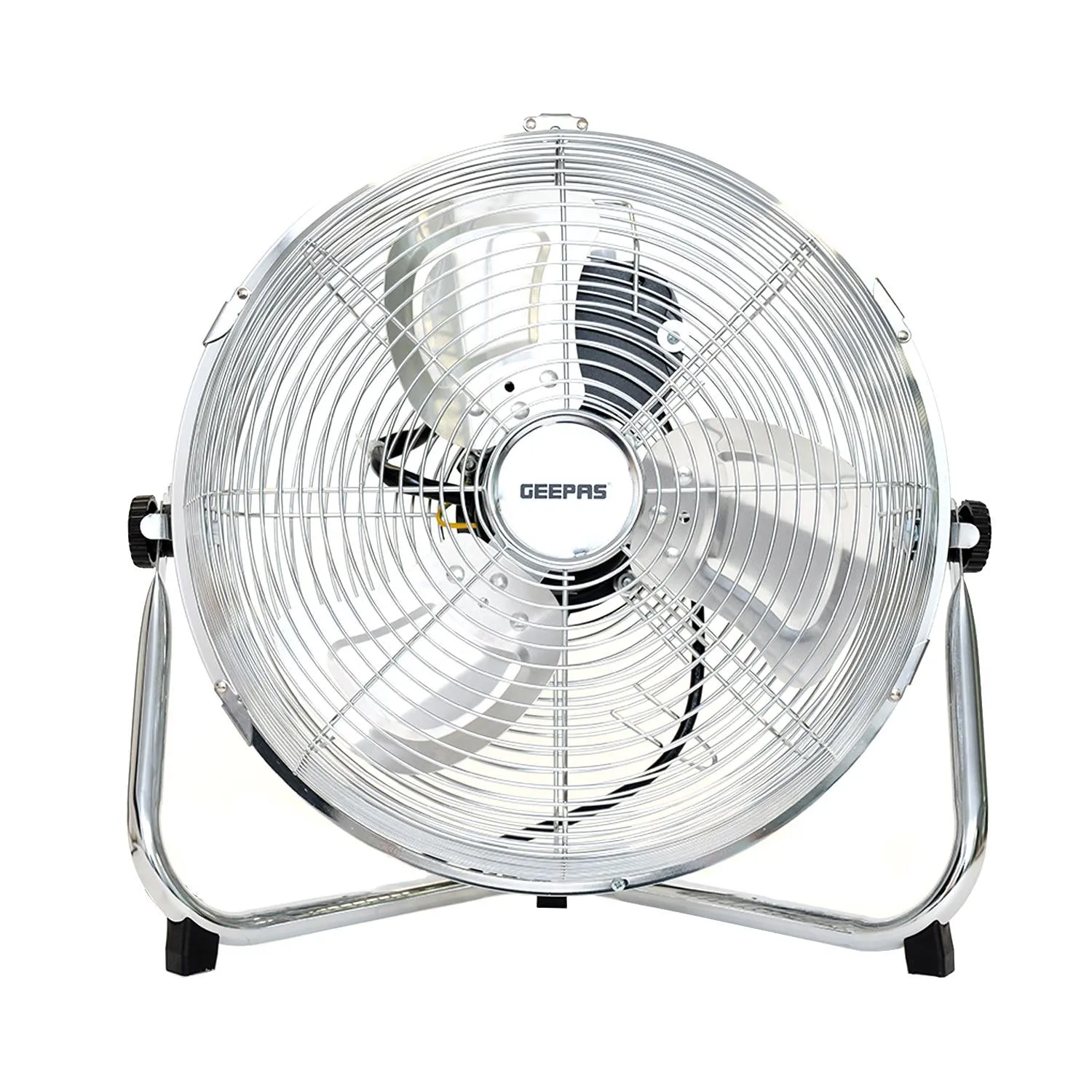 12" and 16" Three-Speed Electric Metal Floor Fan