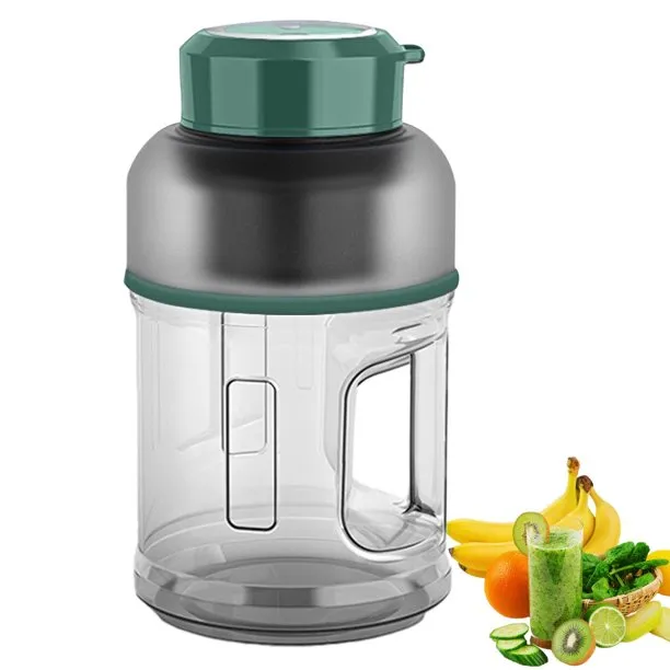 1500ml Portable Blender Cup Fruit Mixers Fruit Extractors Handheld Electric Juicer Blender For Kitchen Outdoor Home Office