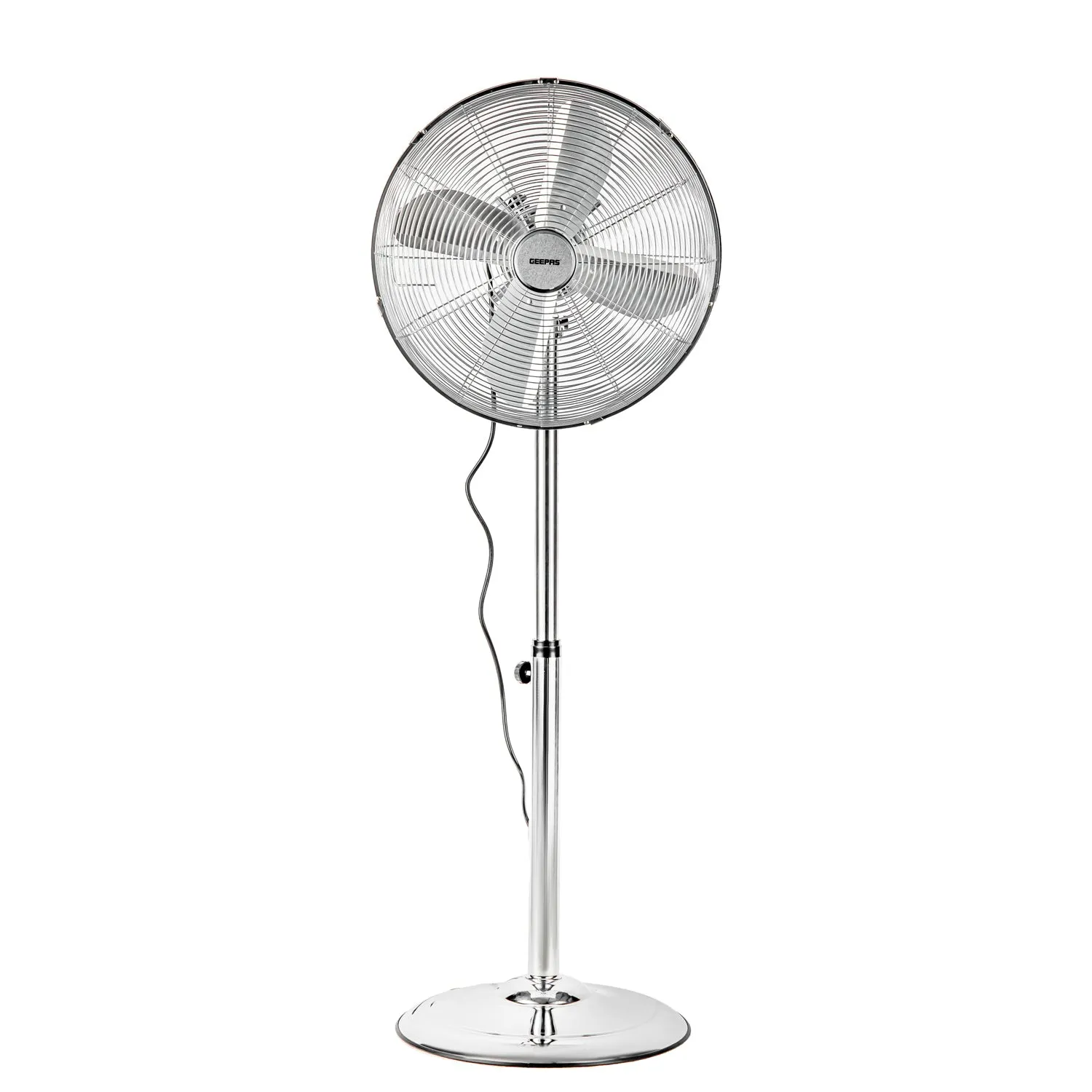 16-Inch Luxury Three-Speed Chrome Metal Fan 50W