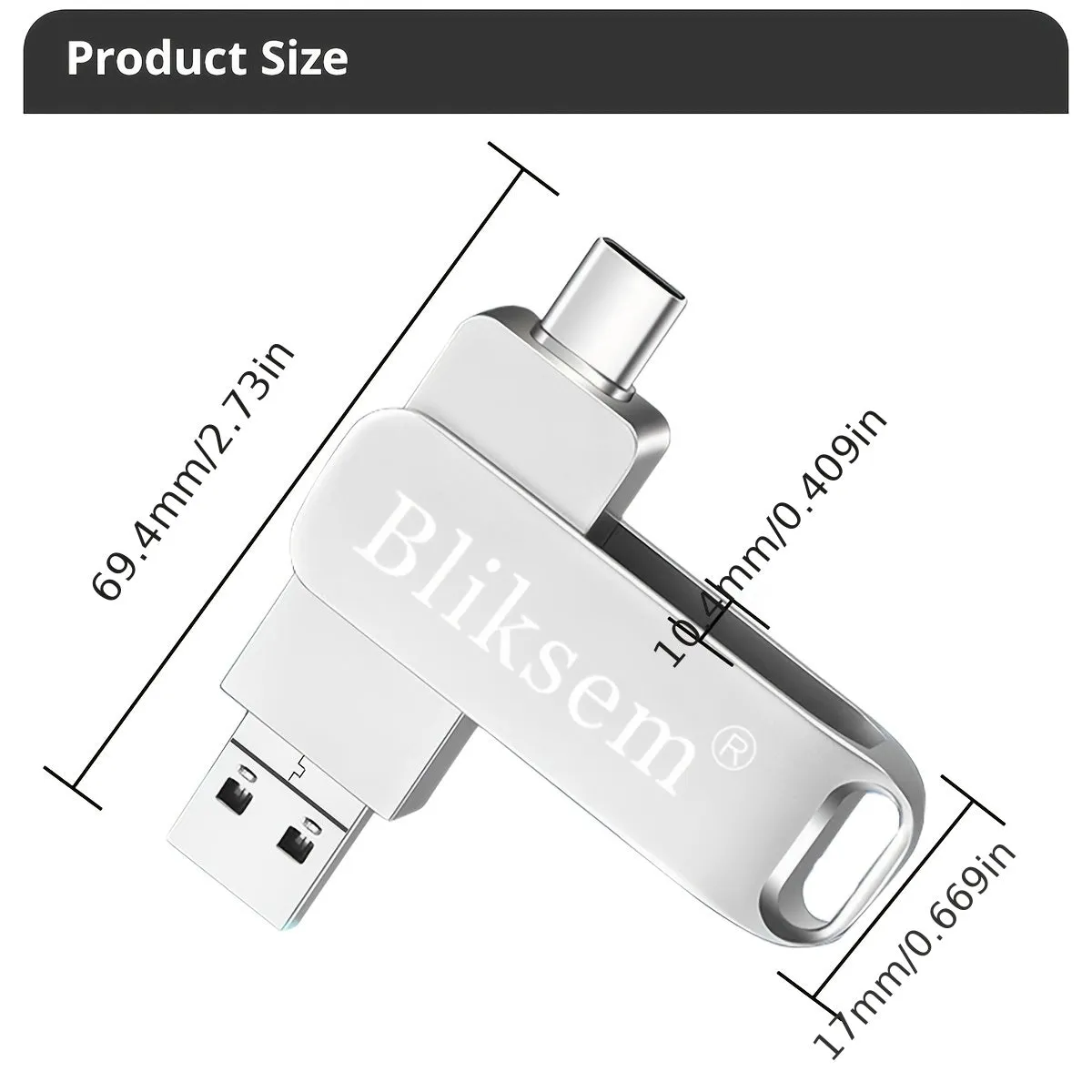 3-in-1 USB Flash Drives Versatile High-Speed Storage Solution