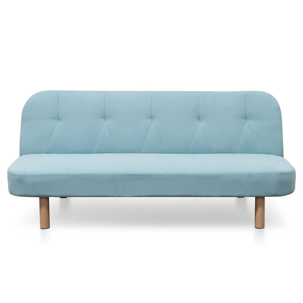 3 Seater Sofa Bed - Sky Blue