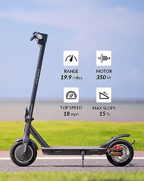 5th Wheel Foldable Electric Scooter -Max 19 Miles - Range 18 MPH