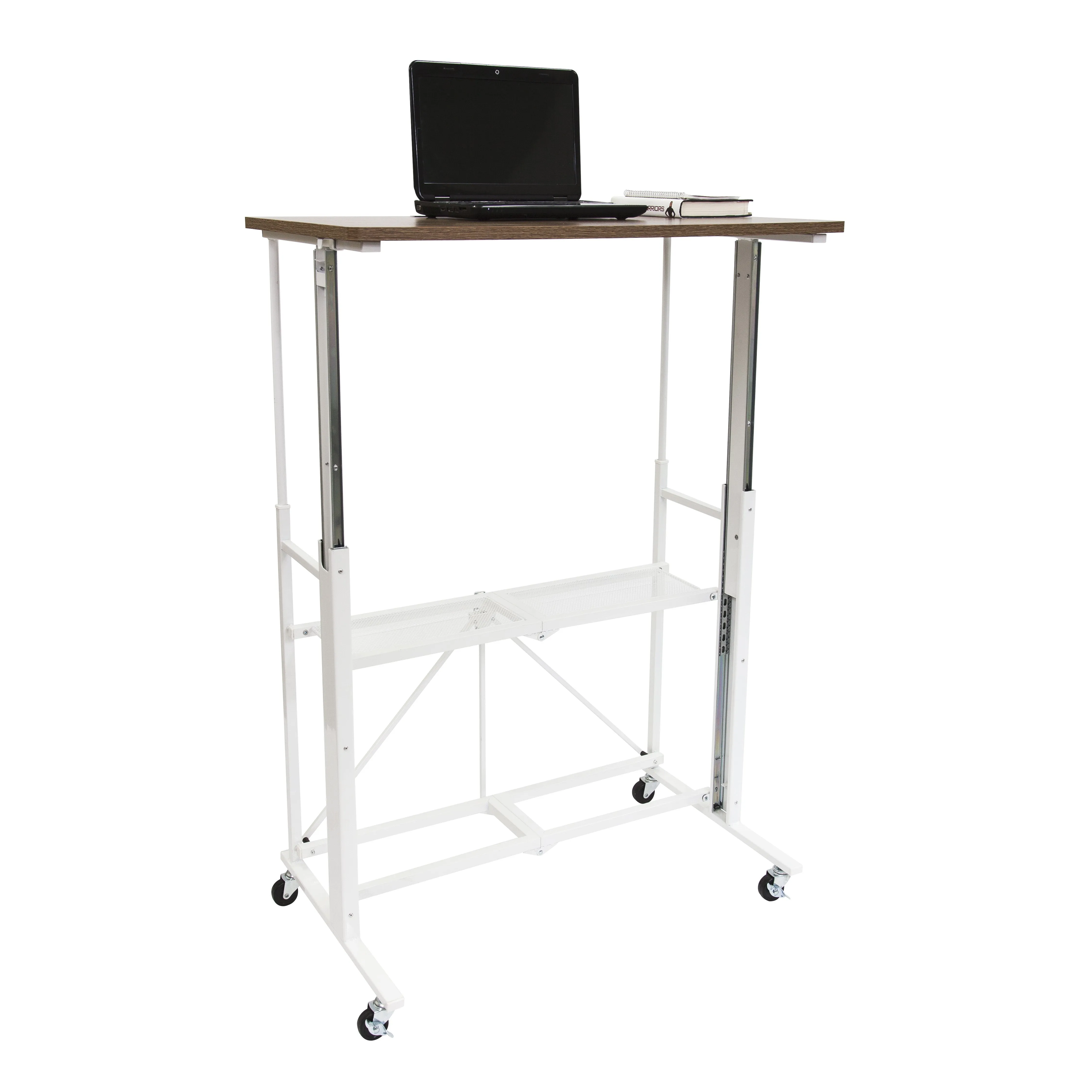 Adjustable Height Sit to Stand Laptop Computer Desk {OB}- Random Color