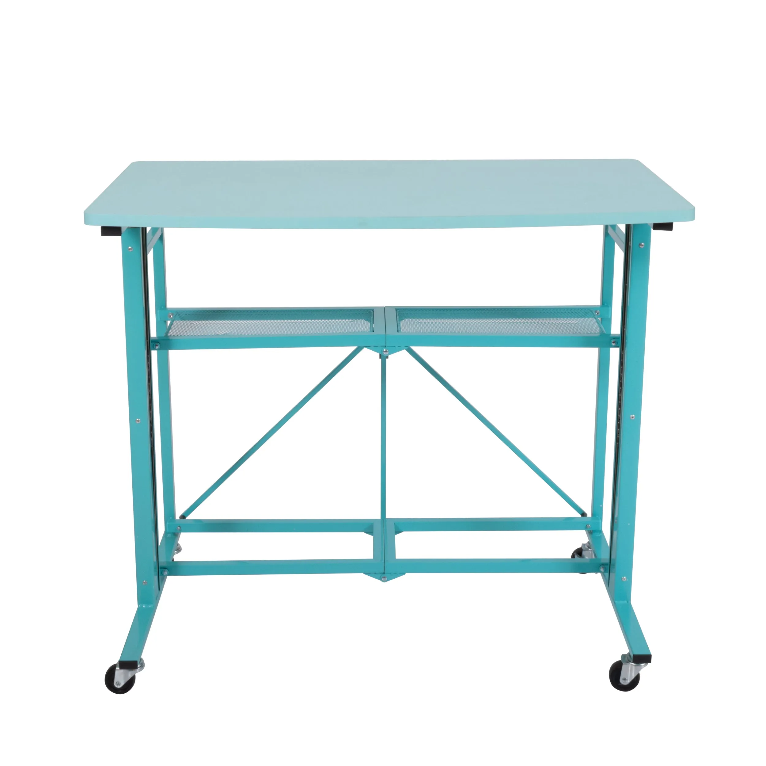 Adjustable Height Sit to Stand Laptop Computer Desk {OB}- Random Color