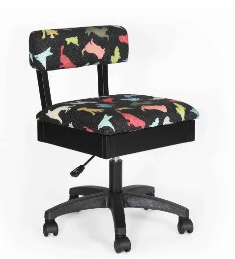 Arrow Adjustable Height Hydraulic Chair - Dog