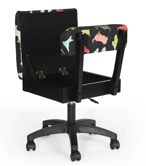 Arrow Adjustable Height Hydraulic Chair - Dog