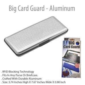 BIG Card Guard Wallet - Ultimate Protection for Your Cards