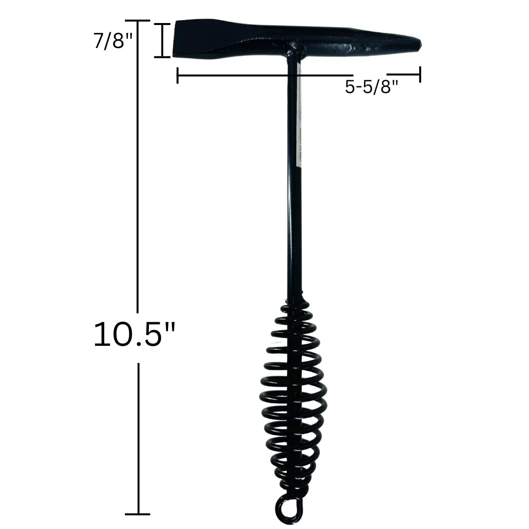 Black Metal Chipping Hammer - Reliable Tool for Precision Work