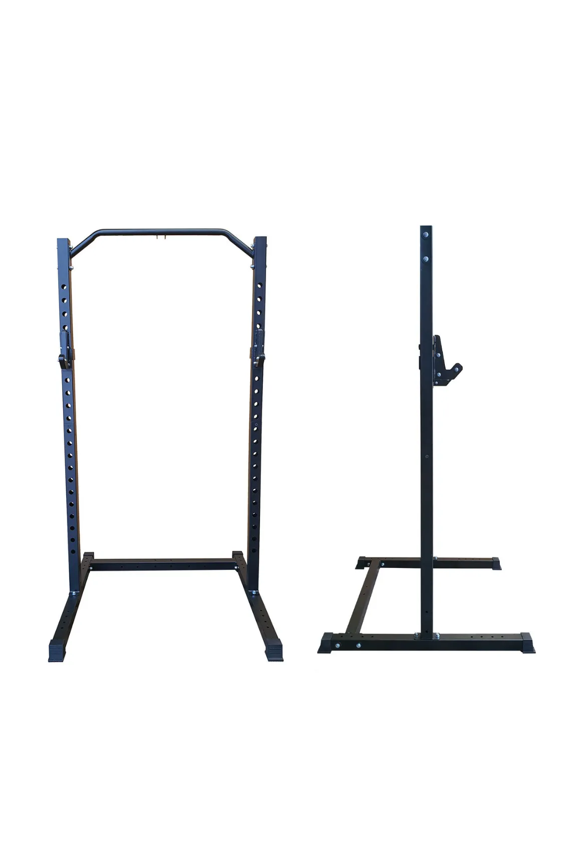 Body Iron CX22 Half Rack Elite Set   120kg Olympic Barbell & Bumper Plate Set