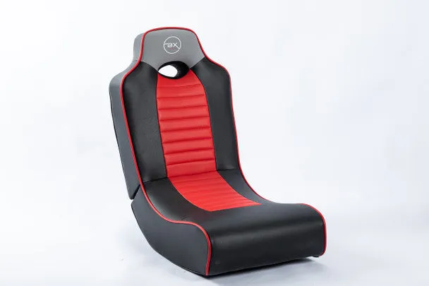 BX Gaming Folding Rocker in Red and Black | TEKGCV06