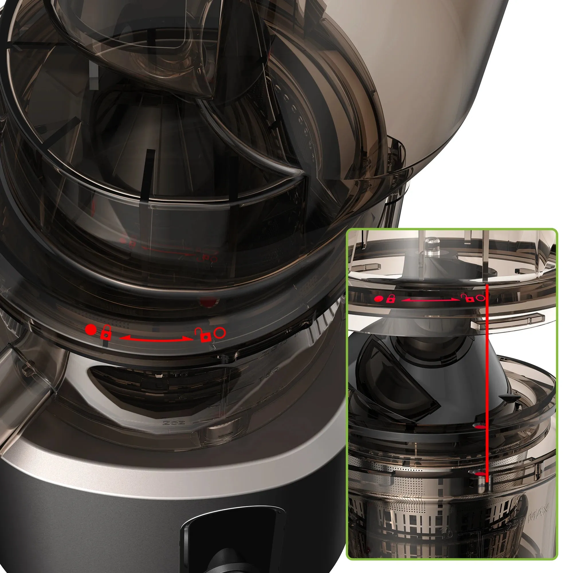 Cold Press Powerful Juicer