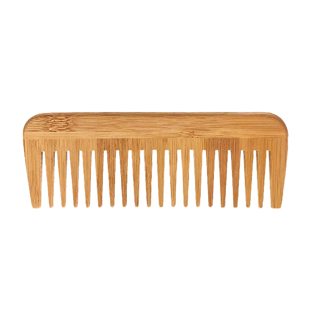 Customized Logo Wood Hair Comb and Bag