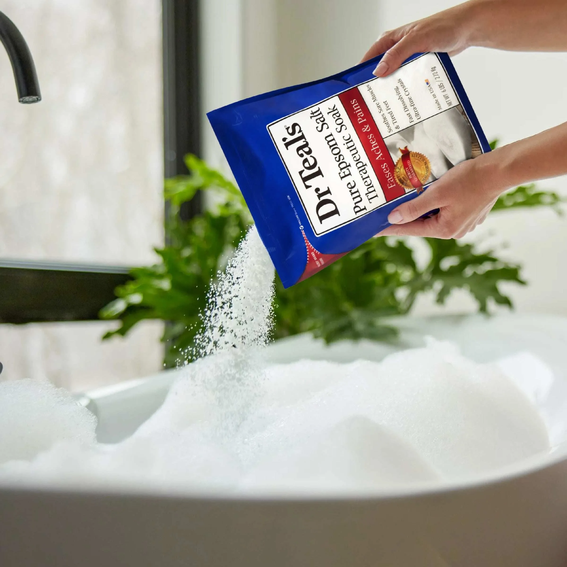 Dr. Teal's Pure Epsom Salt Therapeutic Soak - 6 Lbs