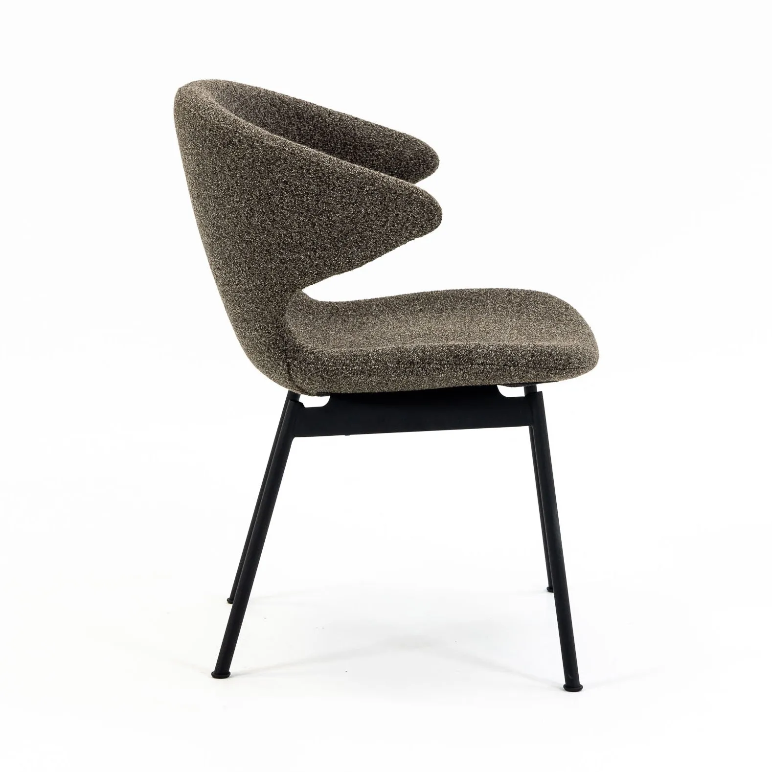 Ella Dining Chair with Tubular Legs