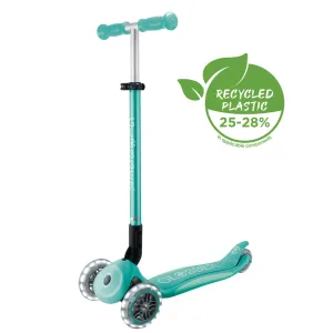 Globber Primo Foldable Plus Lights V2 - Dark Mint/Mint