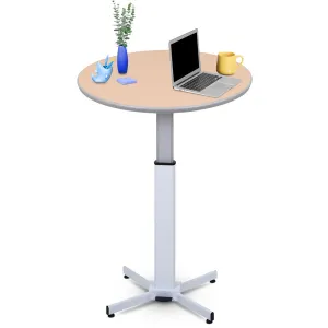 Height Adjustable Round Table