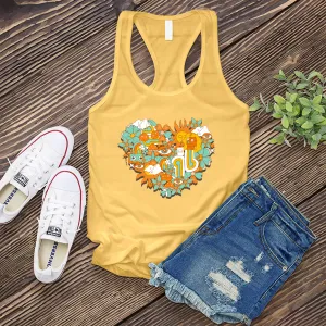 Hippy Heart Women's Tank Top