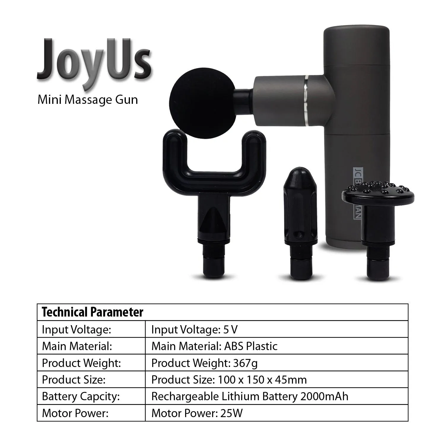 JC BUCKMAN JoyUs Full Body Mini Massager