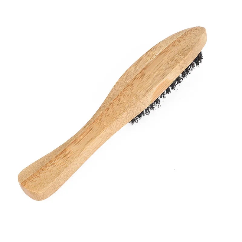 Men's Long Handle Portable Beard Brush