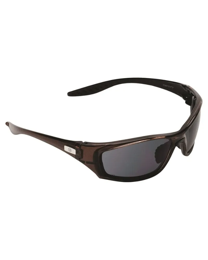 Mercury Polarised Safety Glasses - Smoke