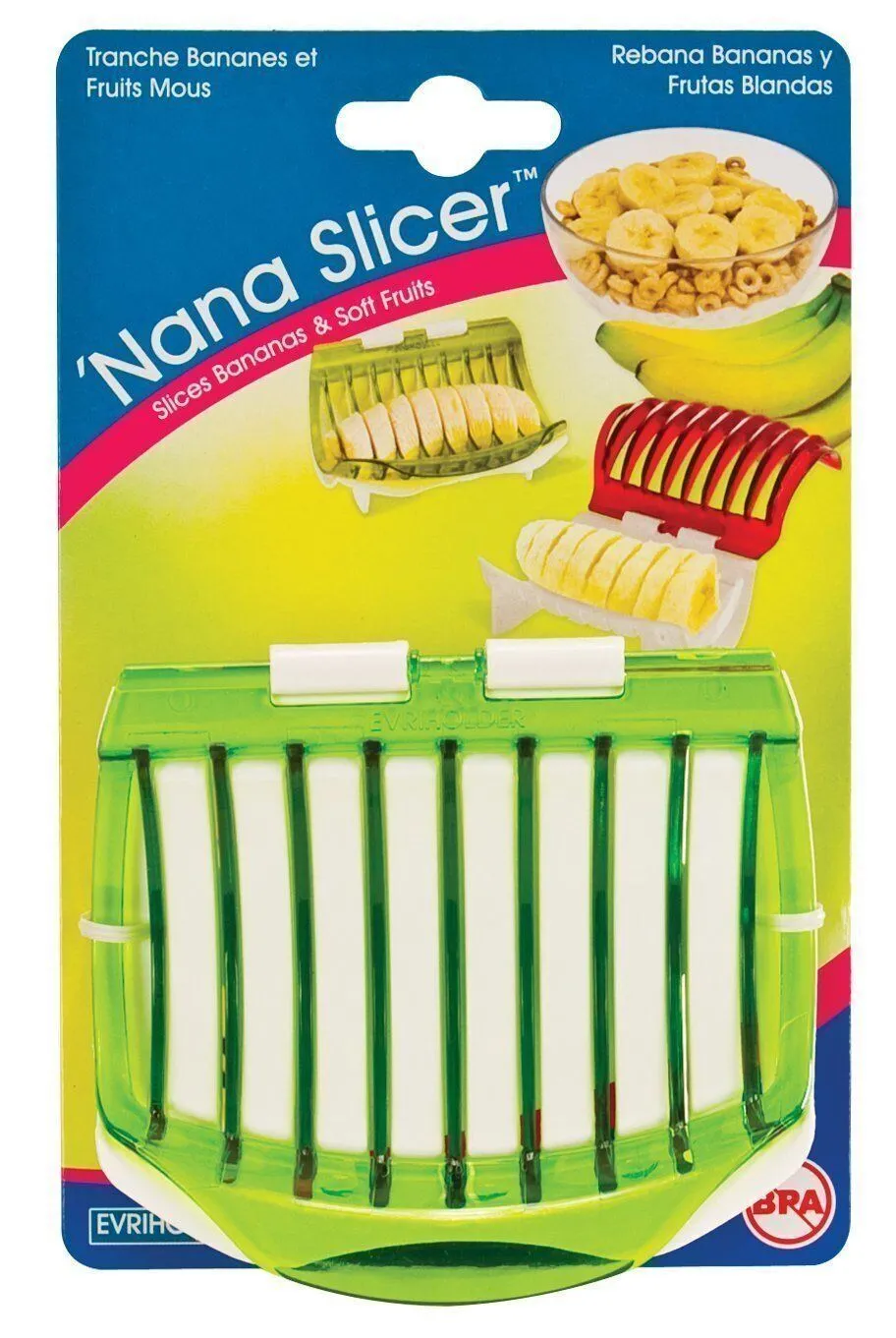 Nana Slicer by Evriholder – Your Go-To Tool for Slicing Bananas and More