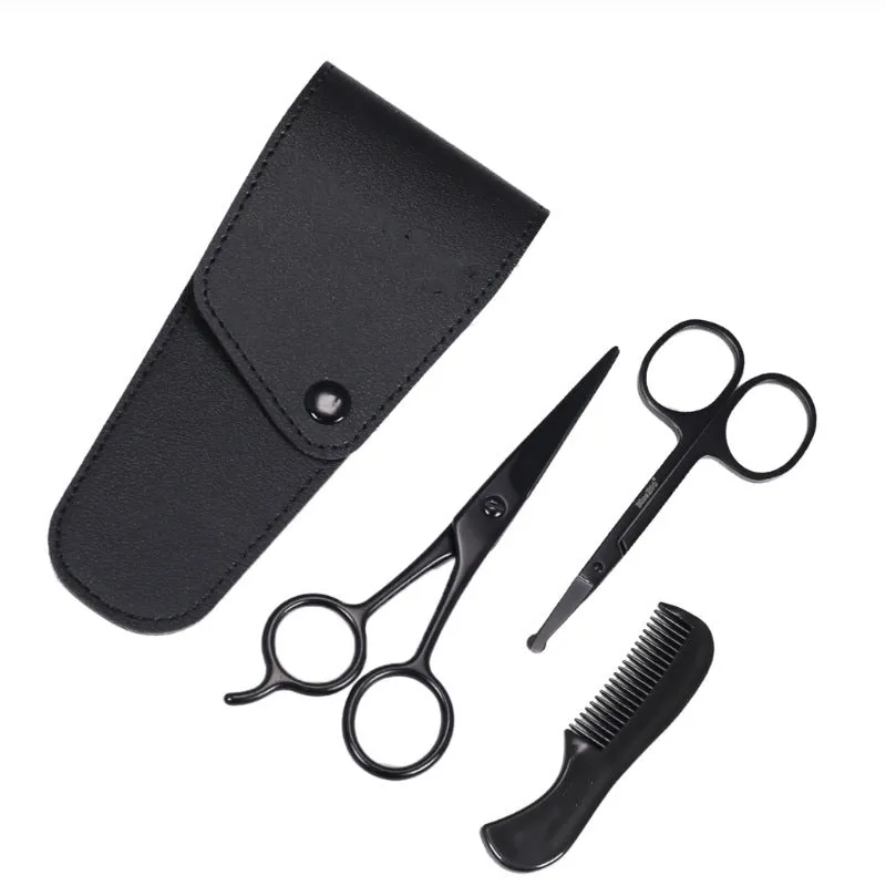 New All Black Beard Repair Kit Portable