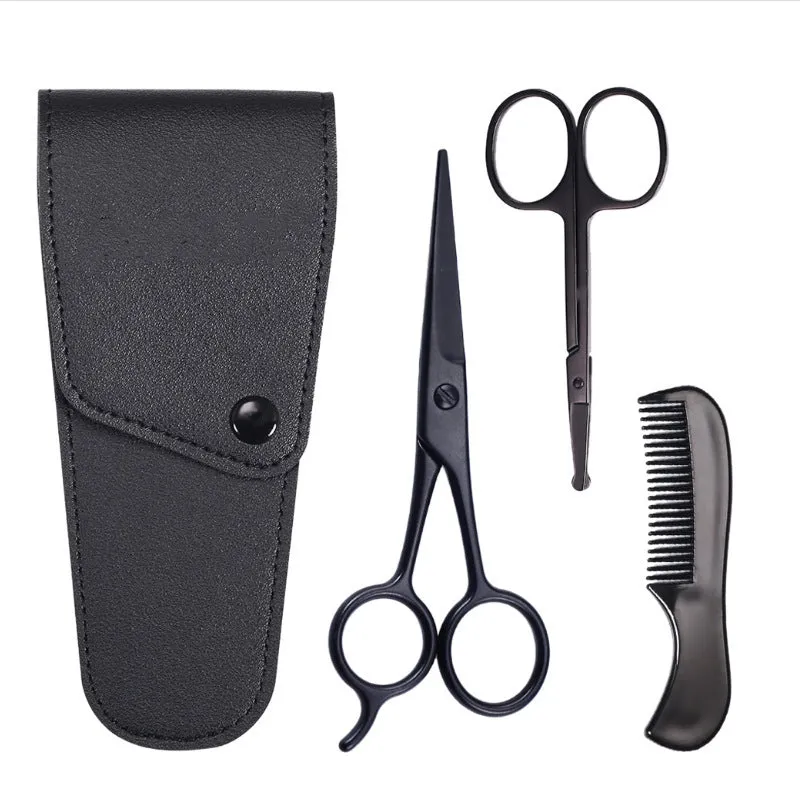 New All Black Beard Repair Kit Portable