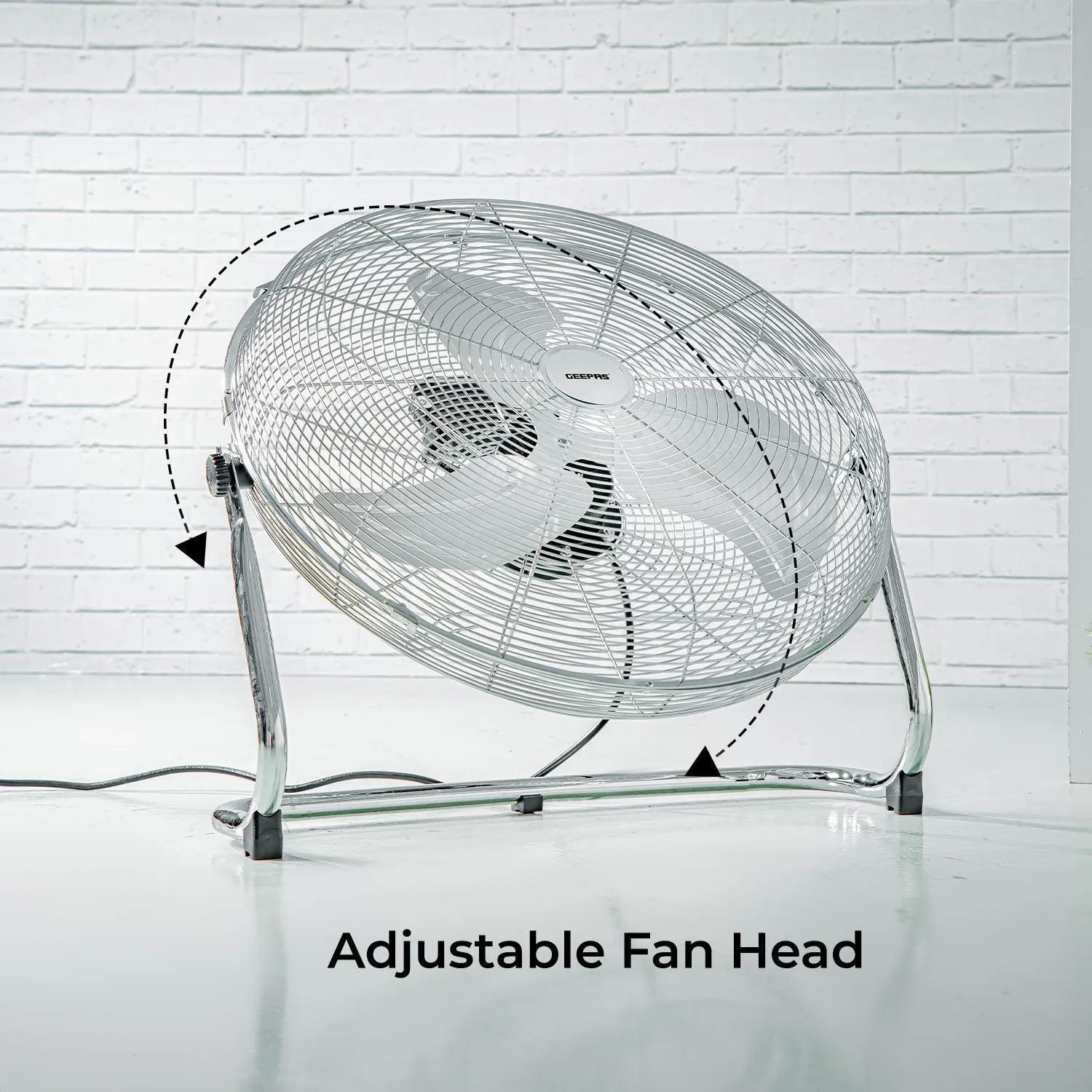 Premium 20-Inch Powerful 3-Speed Metal Floor Fan