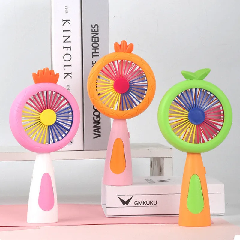 Rechargeable & Portable LED Lighting Mini Fan