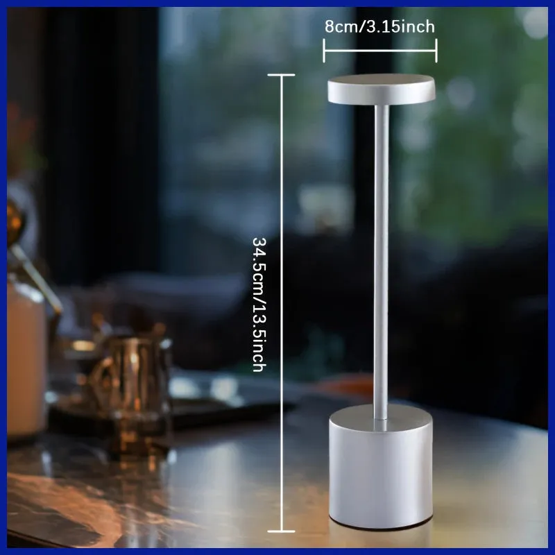 Rechargeable Cordless LED Desk Lamp with Dimmable Lighting