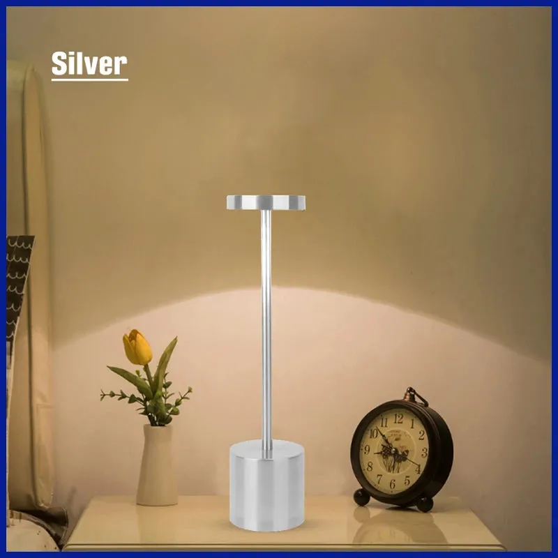 Rechargeable Cordless LED Desk Lamp with Dimmable Lighting