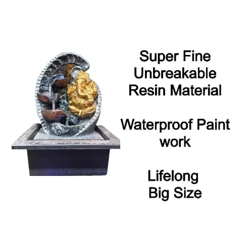 Sangam Homes Small Size Water Fountain for Indoor & Outdoor Home Decor (12inch x 6inch).