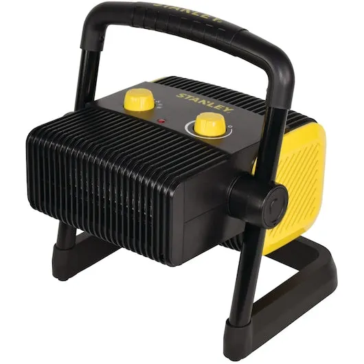 Stanley Heavy-Duty Electric Heater, 1500 W Black (1500 W, Black)