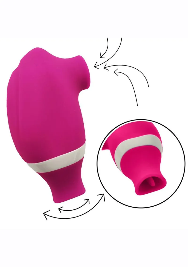 Stardust Supernova Silicone Vibrating Dildo with Clitoral Stimulator