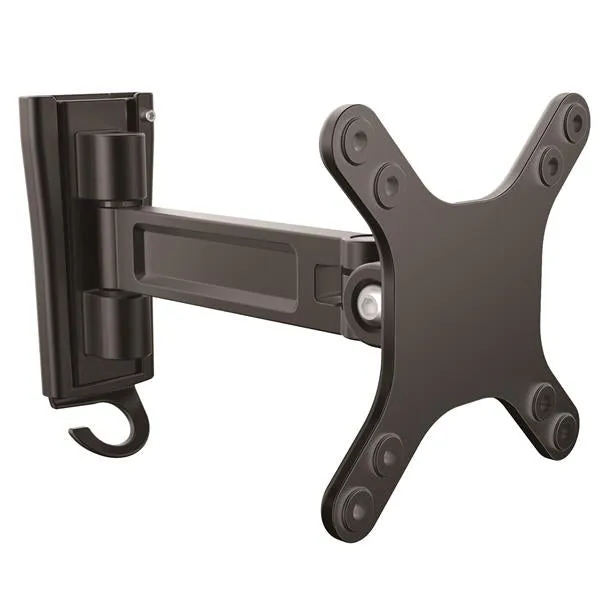 Startech.Com Monitor Wall Mount - Single Swivel - Supports Monitors 13" To 34" - Vesa Monitor Wall Mount Bracket - Black