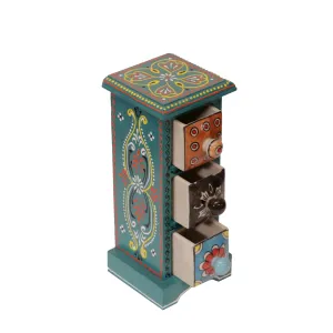 Teal Miniature Organizer