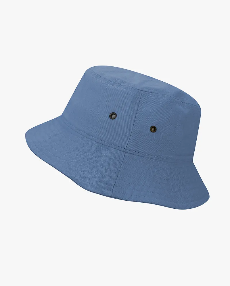 The Hat Depot Kids - Washed Cotton Packable Bucket Travel Hat