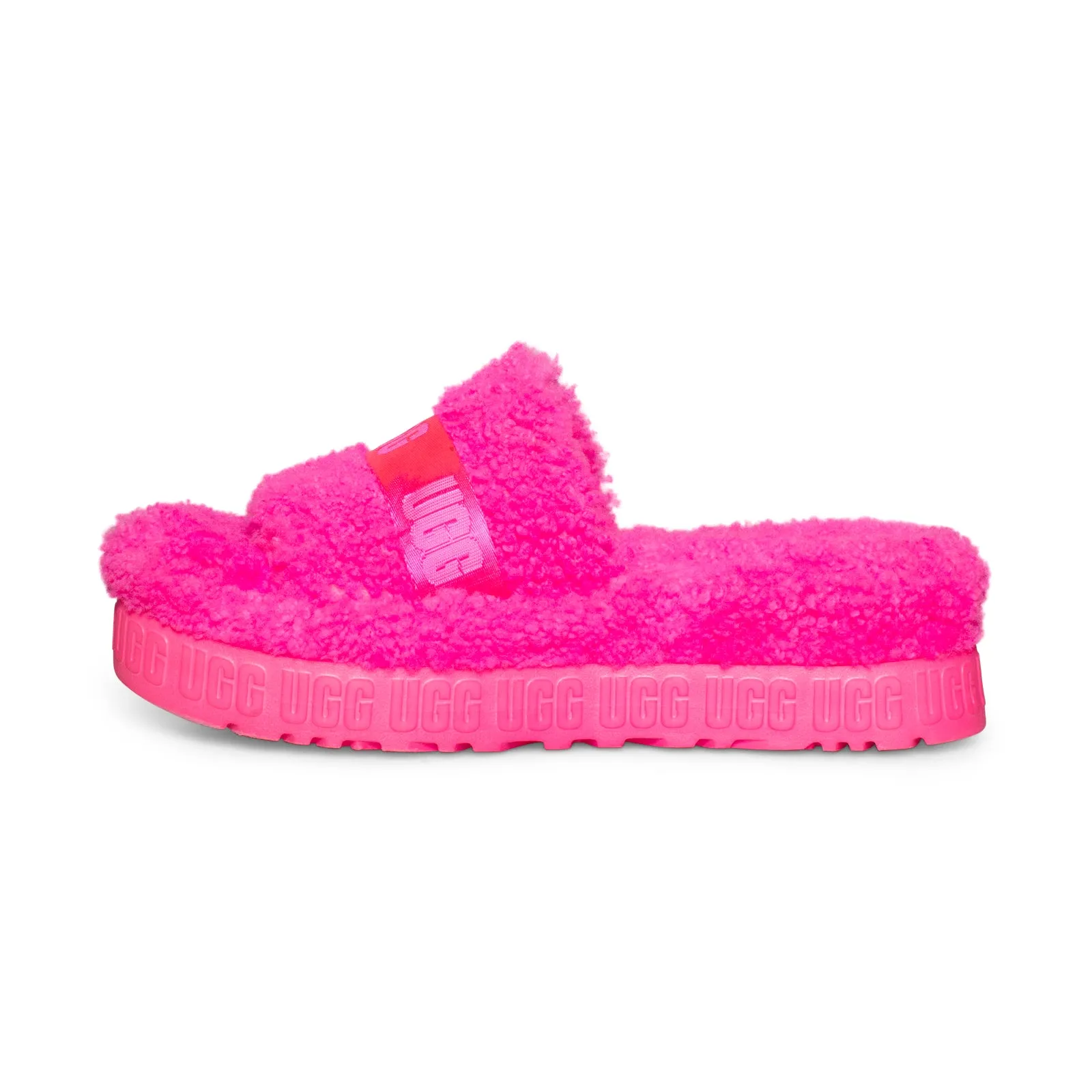 UGG Fluffita Taffy Pink Slippers - Women's