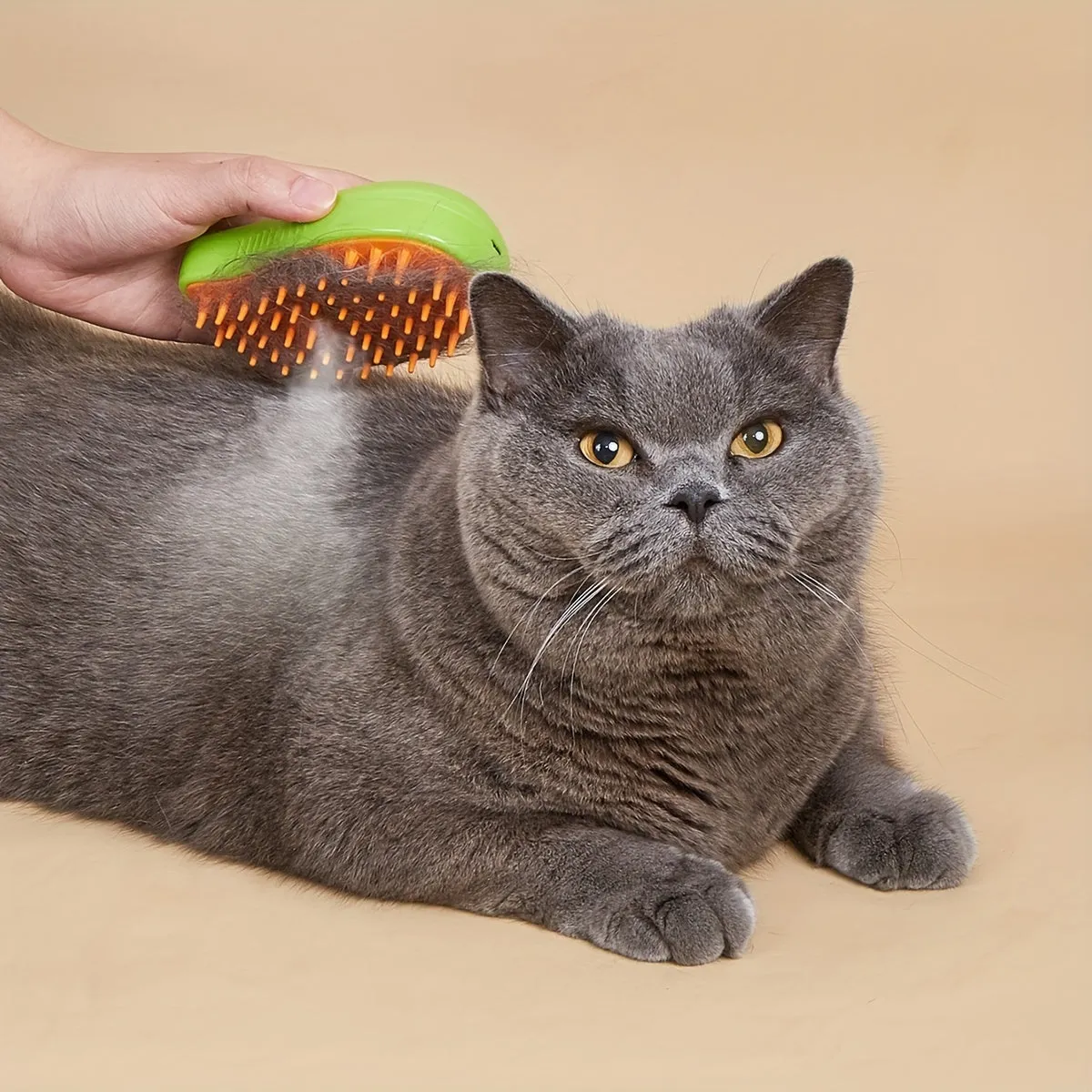 Ultimate Cat Grooming Solution Selfcleaning Massage Comb with USB Charging