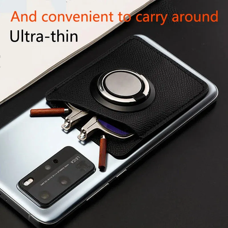 Ultra-thin Portable Folding  Anti-Blue Light Reading Glasses with Attach To Phone Case