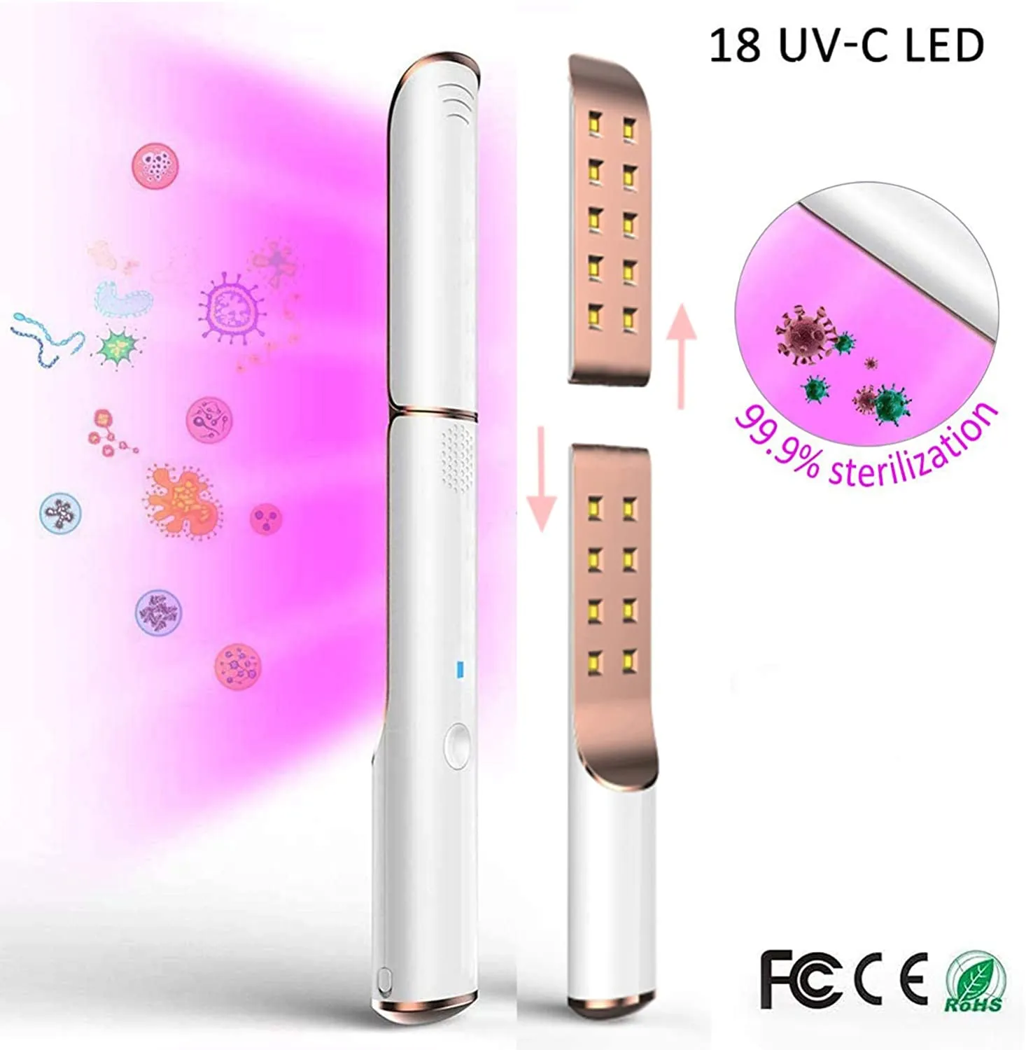 UV-C Multipurpose Portable Wand - Qty 10 Clearance Price