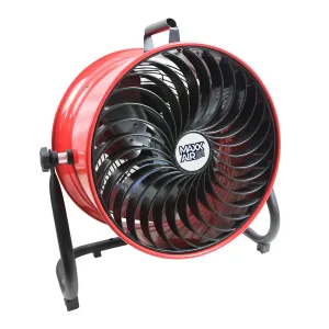 Ventamatic Maxx Air 16 In. 3-Speed Tilting High Velocity Floor Fan With Steel Shroud