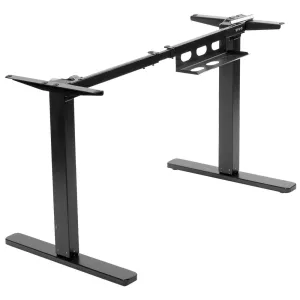 VIVO 37"-55" Electric Single Motor Desk Frame, DESK-EV00B,DESK-EV00W