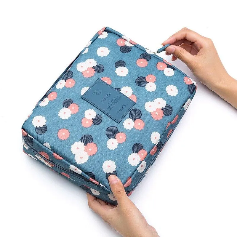 Waterproof Makeup Cosmetic Toiletry Bag For Women