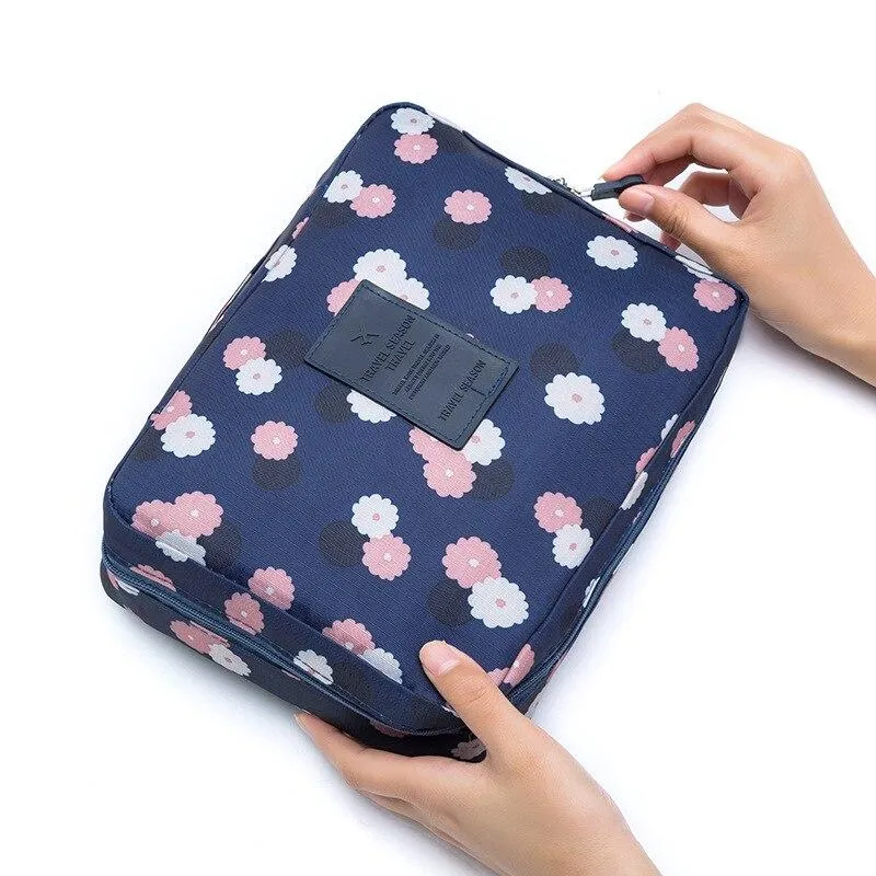 Waterproof Makeup Cosmetic Toiletry Bag For Women